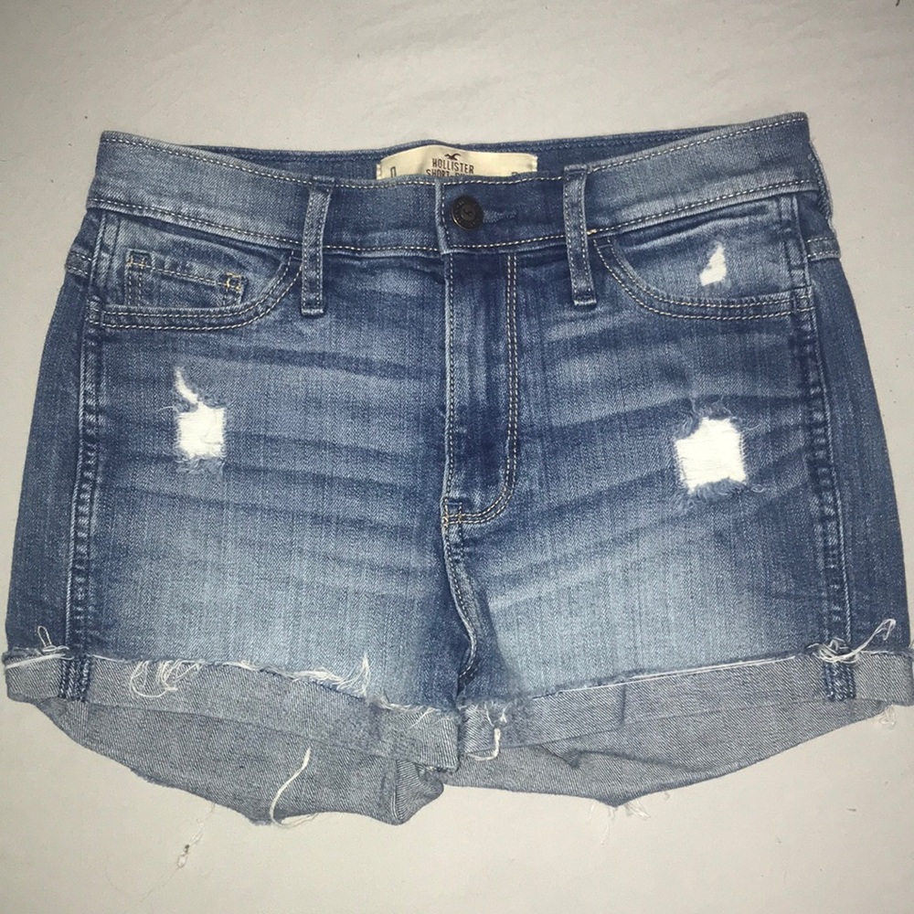 Hollister High Rise Jean Shorts